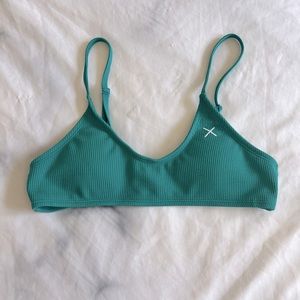 Boutinela green ribbed adjustable top